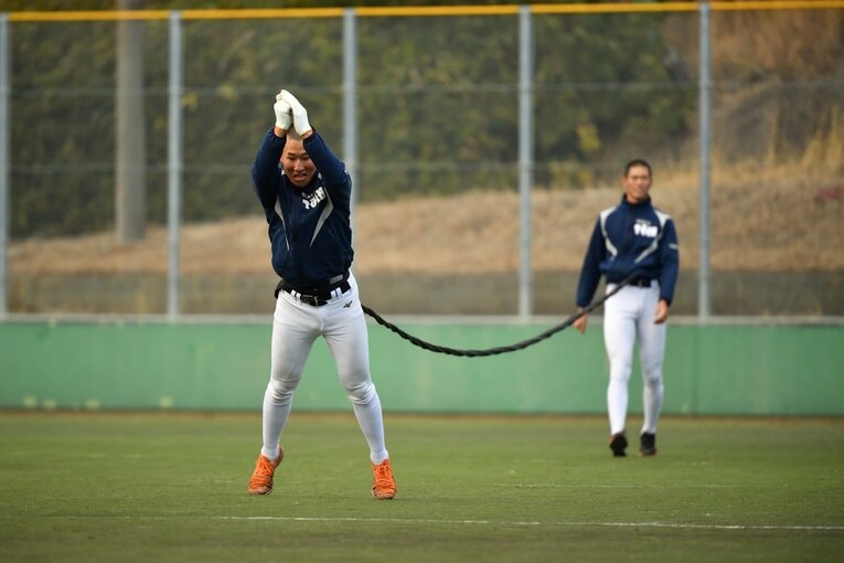 大阪桐蔭練習の様子　©Hideki Sugiyama