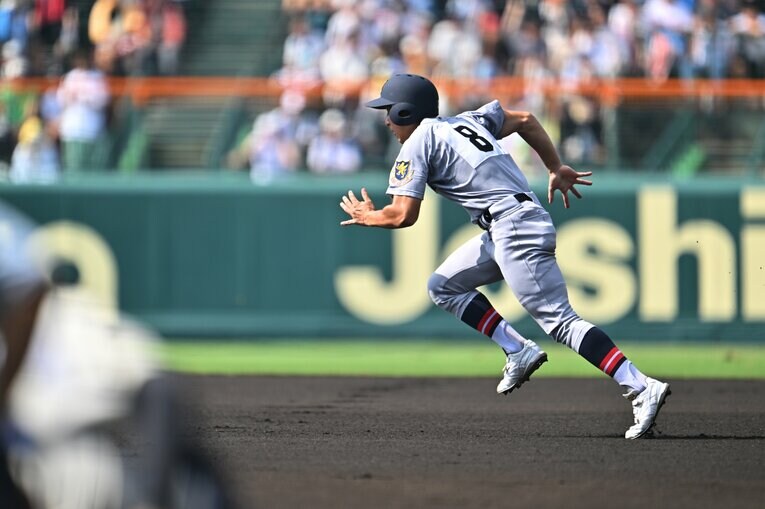 仙台育英のヒットメーカー橋本航河　©Hideki Sugiyama