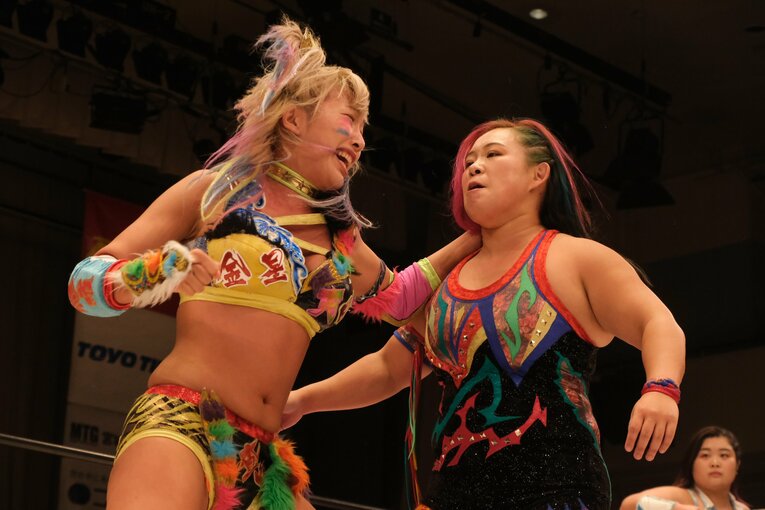 橋本には何度敗れても立ち向かい、シングルマッチまでこぎつけた