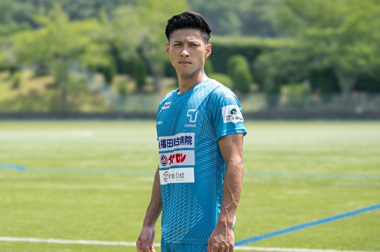 現在、JFLのFC Tiamo枚方に所属する清川流石。かつては日本代表の司令塔も破った男の現在地とは？　©Shiro Miyake