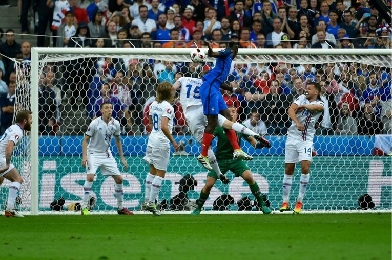 EURO2016でのポグバ　©Takuya Sugiyama