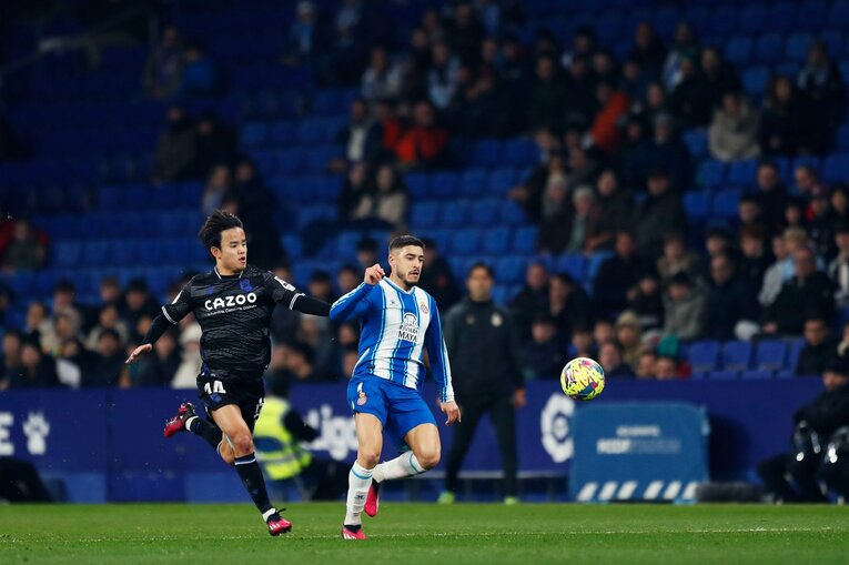 「クボの鮮烈ボレーに加えて…」“ハイライトだけではもったいない”ソシエダ久保建英の飛躍を現地撮影「特筆すべきはゴール直前の守備」(29)