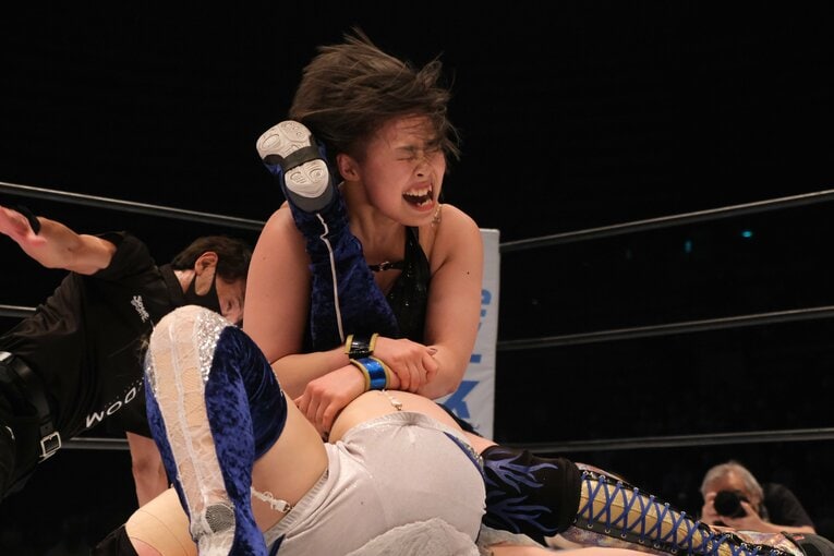 スターダム新勢力God's Eye、無敗の原動力とは？ 下剋上でトーナメント優勝のMIRAIに朱里が語った期待「少しの変化で大きく伸びる」(27)