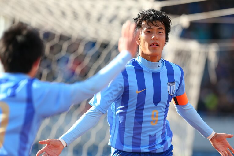 桐光学園時代はキャプテンとして、チームを2年ぶり9度目の全国大会へ導いた　©AFLO