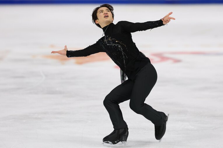 トップで迎えたフリーは8位。総合3位で大会を終えた　©Getty Images