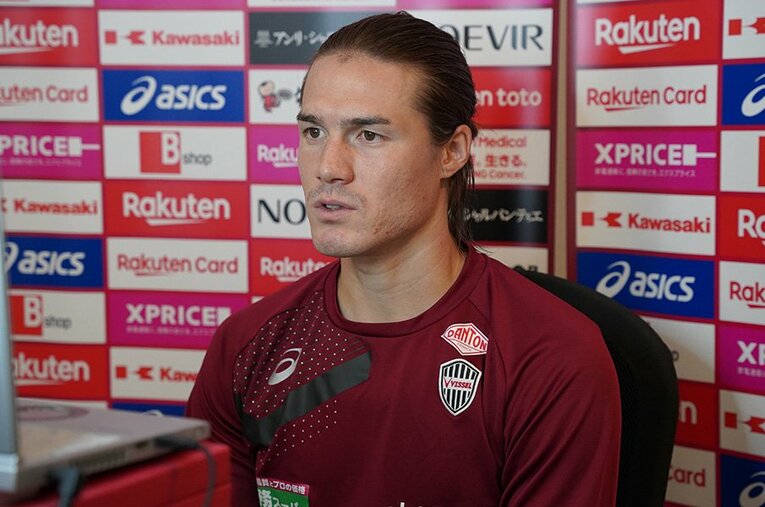 2019年夏にヴィッセル神戸に加入した酒井高徳。14年、18年と2度W杯に出場。18年の大会後に代表引退を表明している ／ photograph by VISSEL KOBE