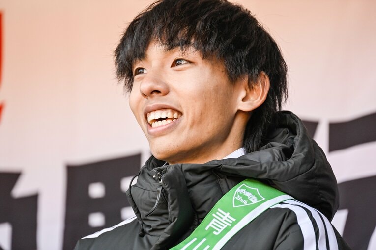 【黒田朝日レア写真】走り終えた直後もニコニコ（4年時。写真は続きます）　©Nanae Suzuki