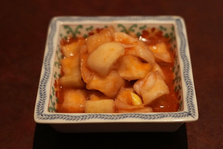 『一番館』のカクテキ