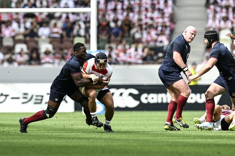 第二次エディー・ジョーンズHC体制の初陣となったイングランド戦　©Asami Enomoto