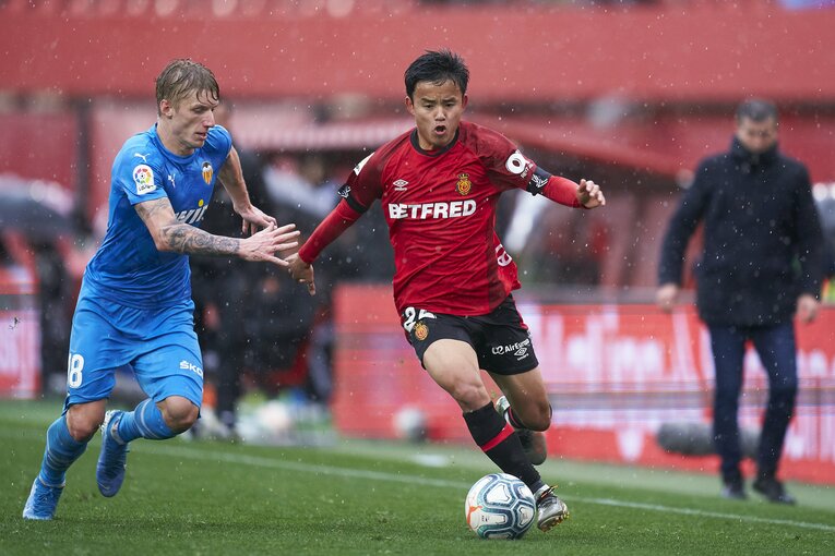 マジョルカ時代の久保　©Getty Images