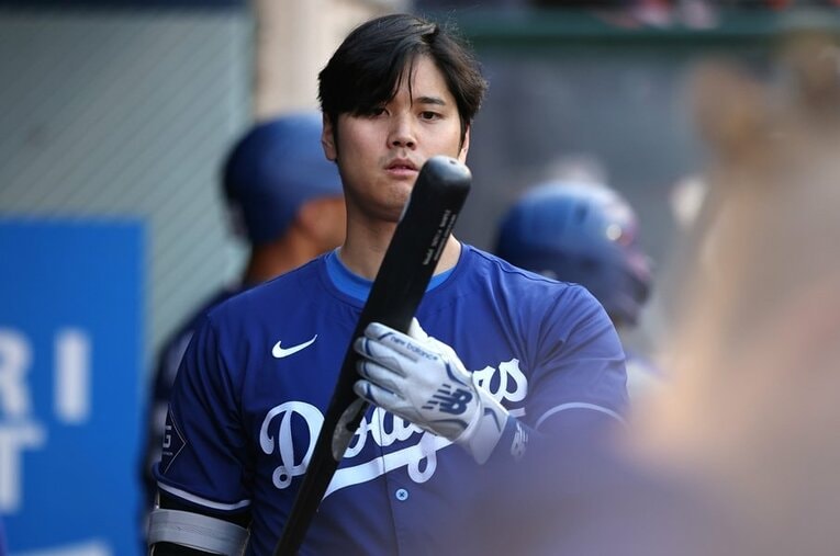 開幕シリーズ後、通訳の電撃解雇と今までにない苦境に立たされた大谷翔平。開幕前に行われた古巣との3連戦はどのような時間となったか ／ photograph by Getty Images