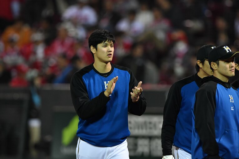 ファイターズ時代の大谷翔平　©︎Hideki Sugiyama