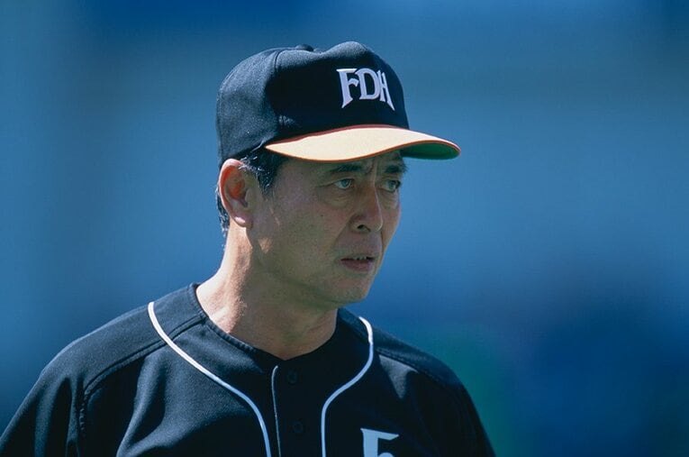 ダイエーの監督就任からしばらくは結果が出せず批判が絶えなかった王監督 ／ photograph by Hideki Sugiyama