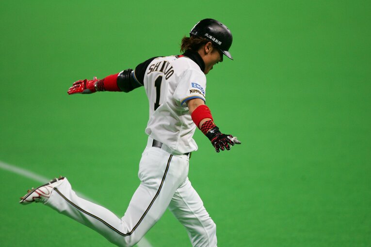 いつも感情を体いっぱいに表現した新庄　©︎Kouji Asakura