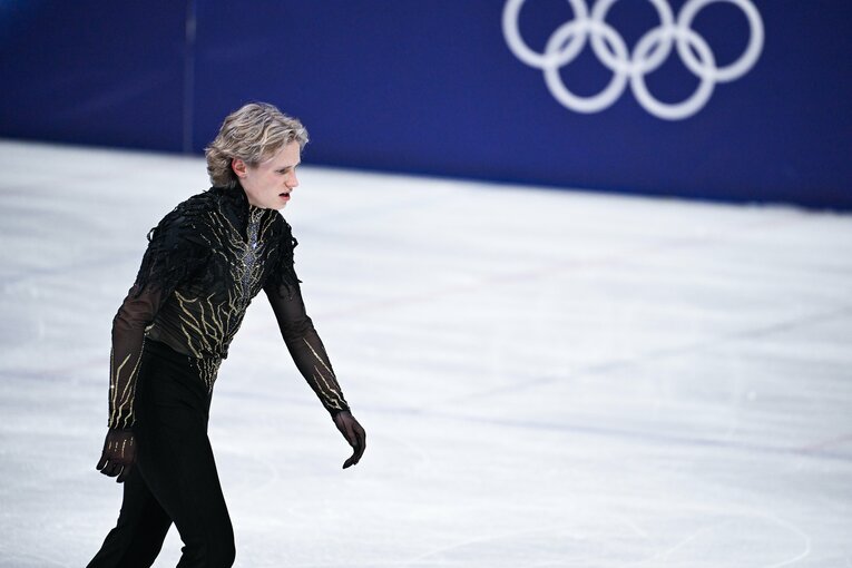 マリニンがまさかの敗戦となった男子フリー【スワイプするとそのほかの写真もご覧になれます】　©Asami Enomoto／JMPA