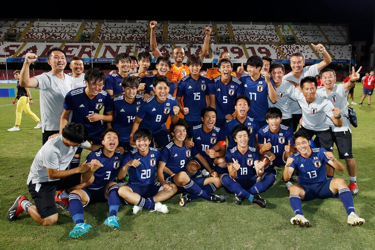 2019年ユニバーシアード優勝（イタリア・ナポリ）　©︎Naoki Morita/AFLO SPORT