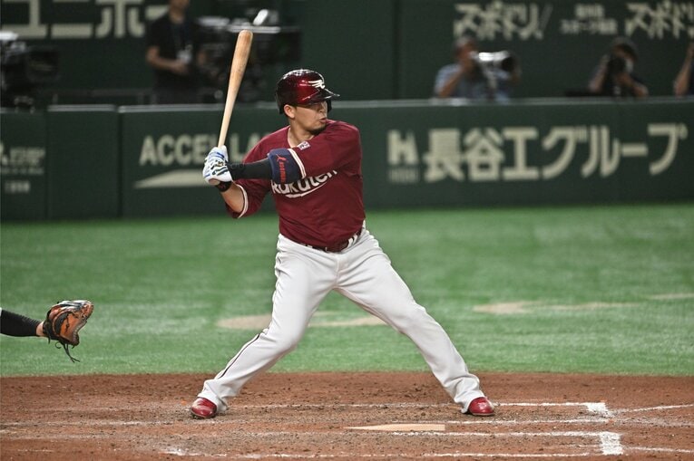 本塁打王を獲得した浅村　©Hideki Sugiyama