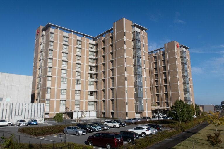 跡地にあった「足利赤十字病院」