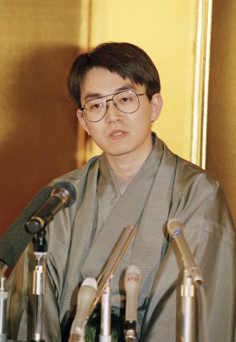 七冠獲得時の羽生　©JIJI PRESS