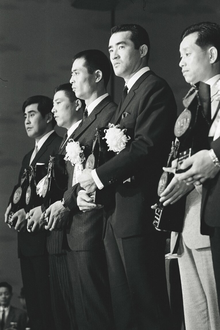 1965年のON。村山実の姿も　©Shinji Yamakawa