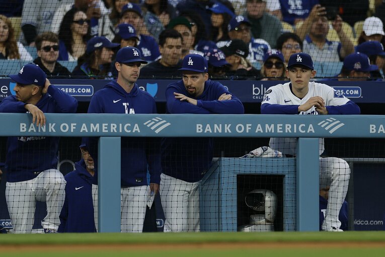 「ベンチで泣いていた…」3月29日のタイガース戦、2回途中降板し涙を見せた　©Getty Images