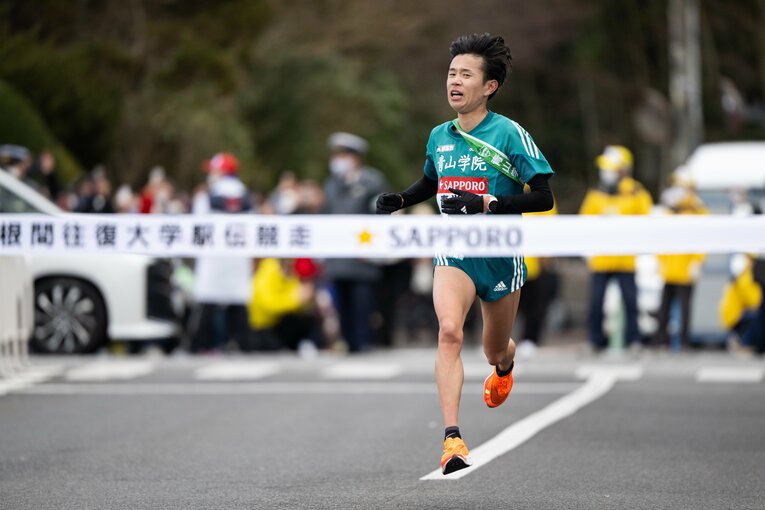 当日エントリー変更で5区山登りに抜擢された脇田　©Nanae Suzuki