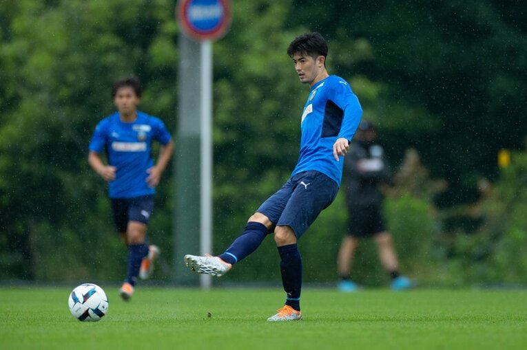 川崎フロンターレでの練習風景　©KAWASAKI FRONTALE