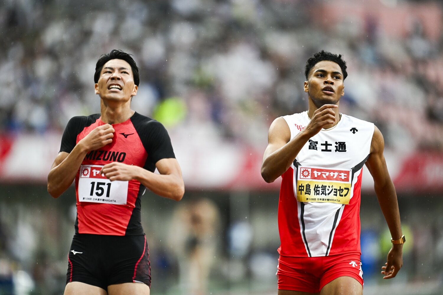 佐藤風、中島とハイレベルなメンバーが揃うマイルリレーにも期待　©Asami Enｎ