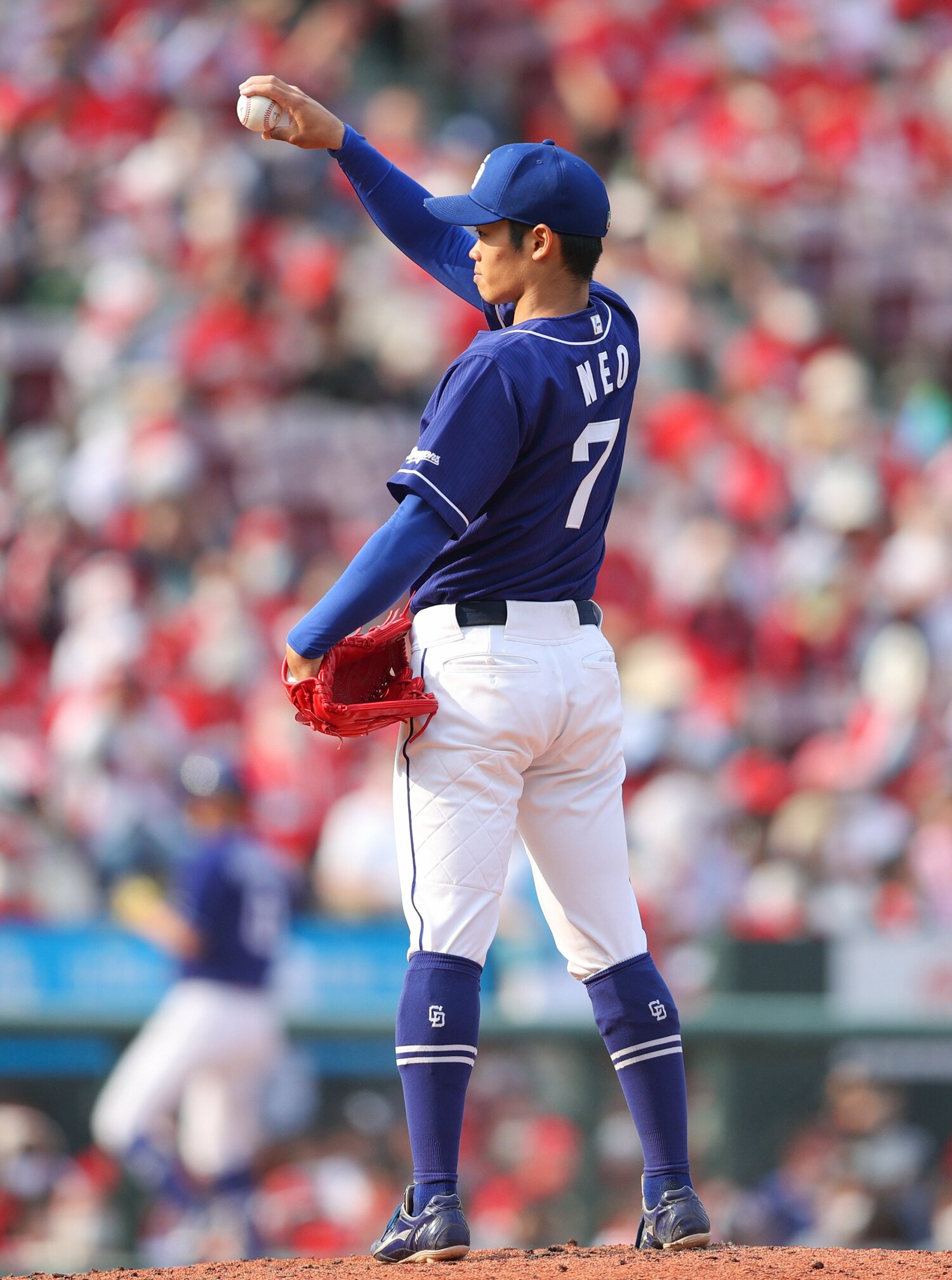 先発投手としての挑戦が始まる　©︎JIJI PRESS