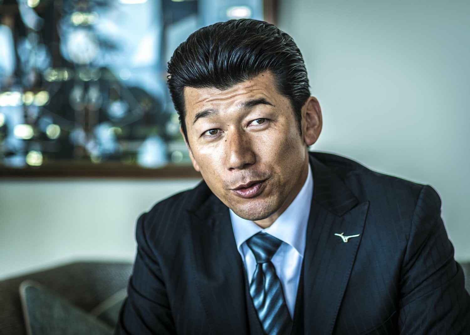 DeNAの三浦大輔監督　©BUNGEISHUNJU