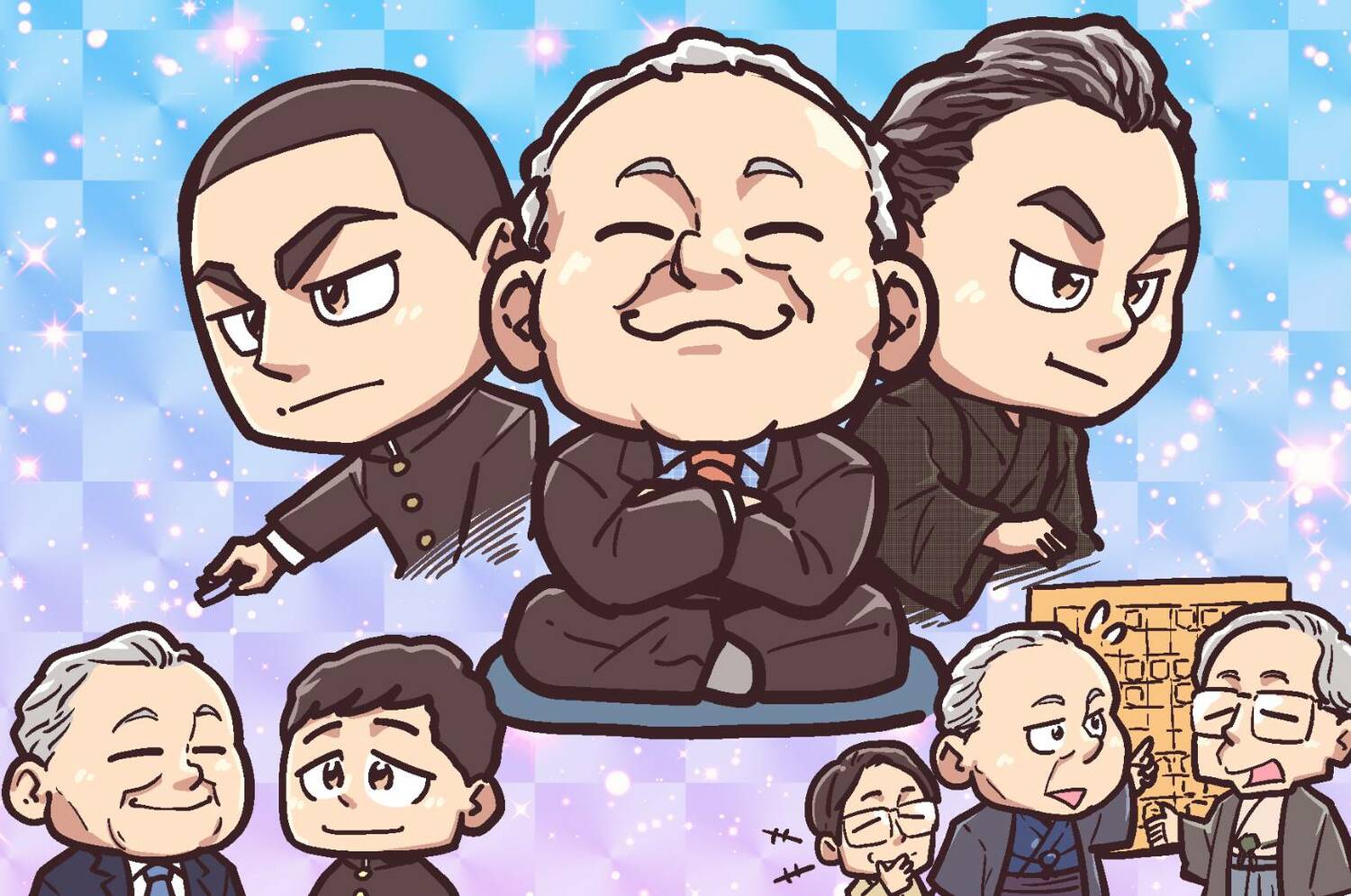 26年1月のハイライト（全3枚中の3枚目。イラストは続きます）　©Junsei Chida