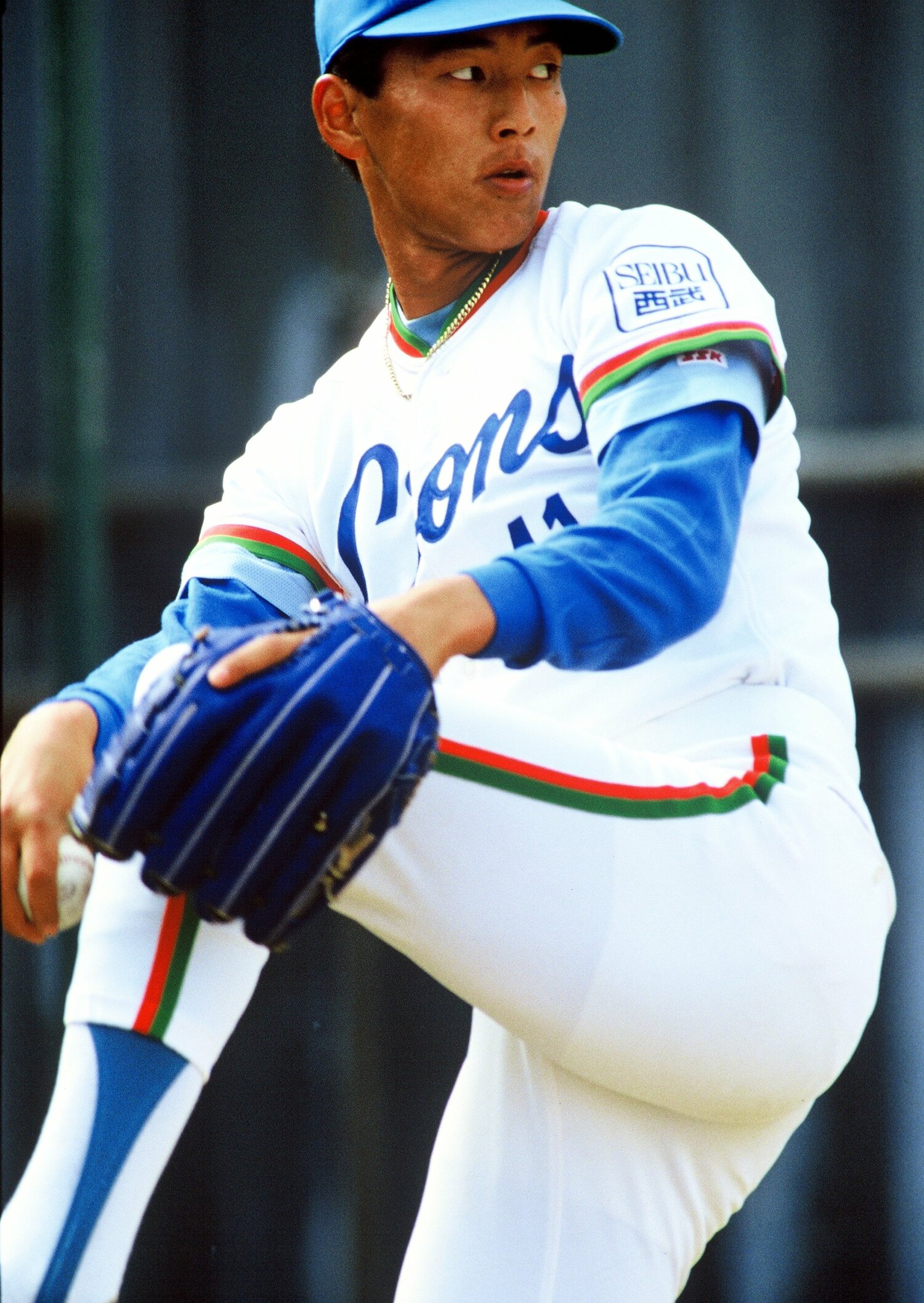 渡辺久信、現役時代の雄姿　©BUNGEISHUNJU