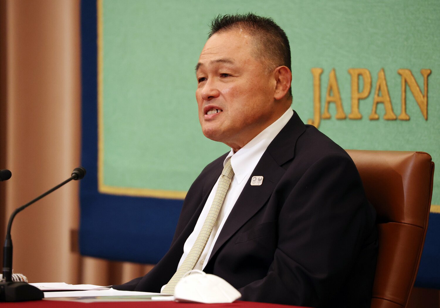 日本オリンピック委員会（JOC）の山下泰裕会長 ©AFLO