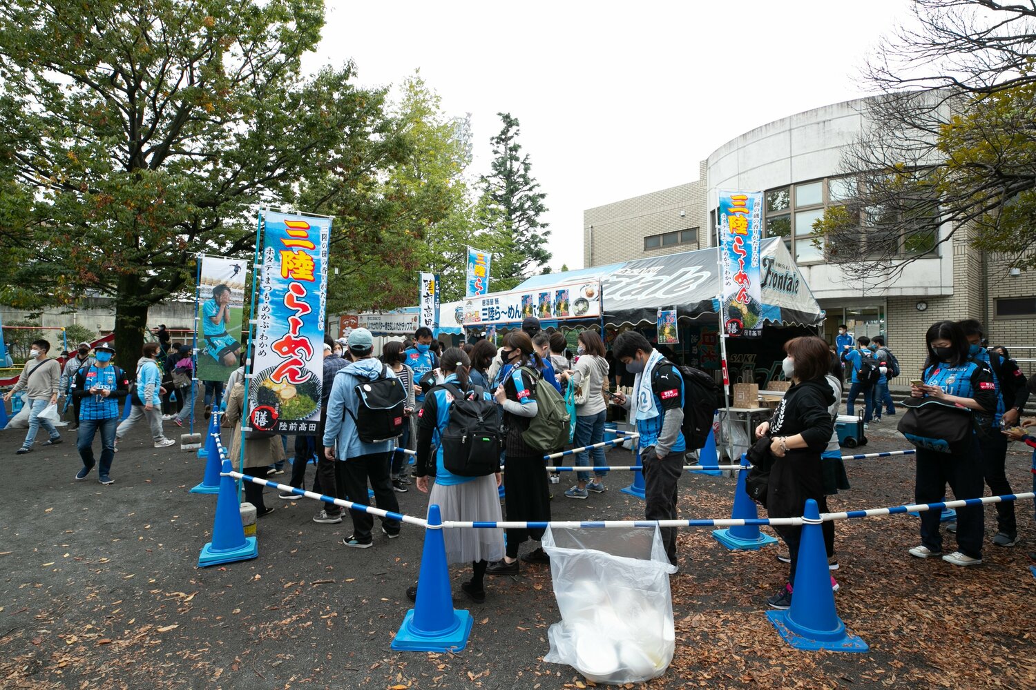 コロナ禍での陸前高田ランド　(C)KAWASAKI FRONTALE