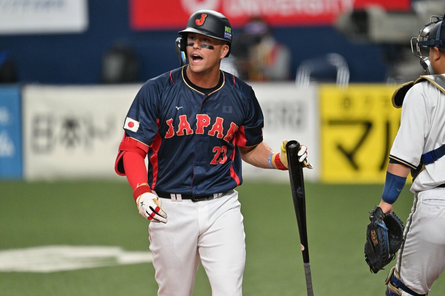 ヌートバーはリードオフマンとムードメーカーという2つの役割を果たすか　©Naoya Sanuki