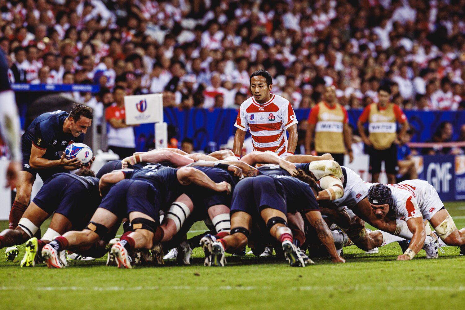 試合を通じて日本チームのスクラムは収穫が多かったという　©︎Kiichi Matsumoto