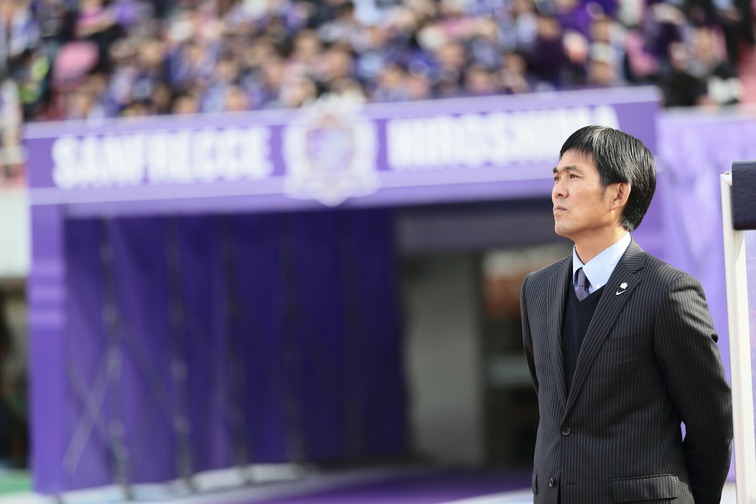 広島時代の森保監督　©Kiichi Matsumoto