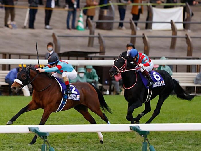 大阪杯は競馬史に残る名勝負に? コントレイルの“現役最強証明”か、グランアレグリア“三階級制覇”か<Number Web> photograph by Photostud