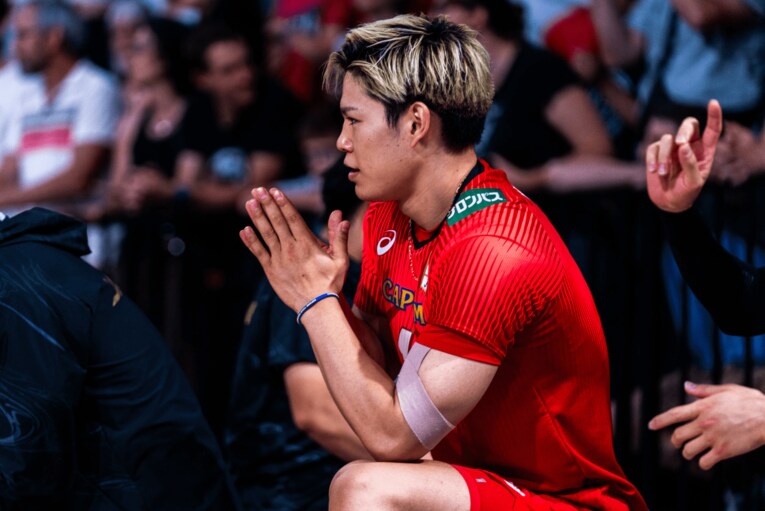 西田有志　©︎FIVB