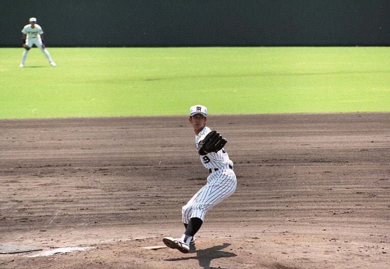 現役時代の奥村武博（本人提供）