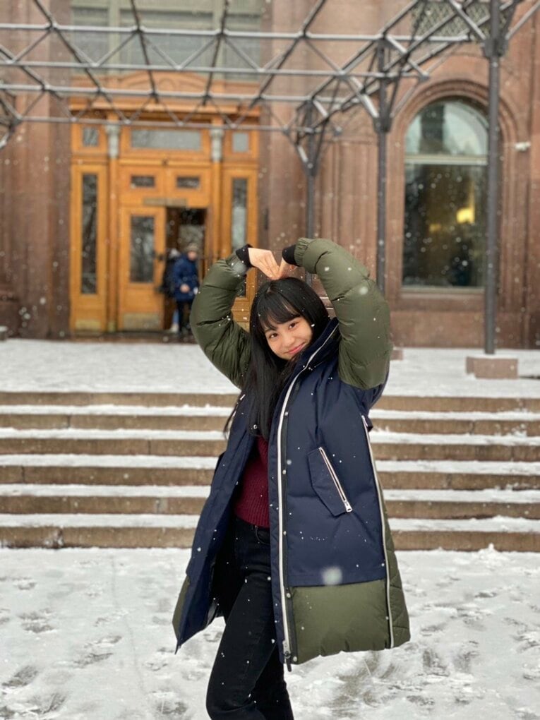 同じ夢を追いかける仲間と温かい現地の人々のおかげで充実した時間を過ごしたという（本人提供）