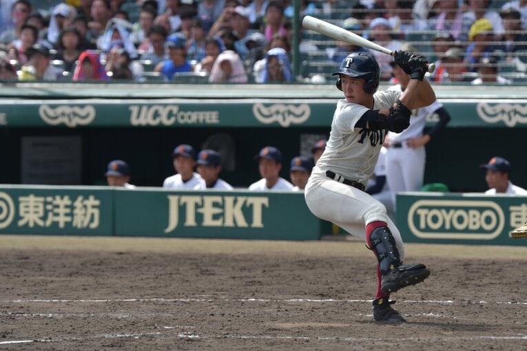 準決勝の対済美戦　©Hideki Sugiyama