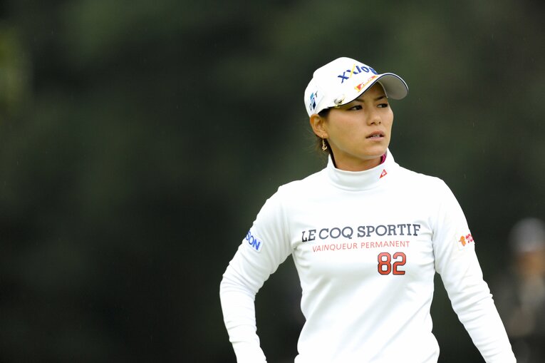 2013年、当時27歳の横峯さくら　©︎Toshiya Kondo