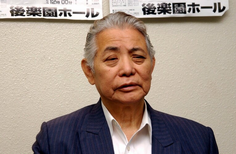 故・松永高司元全女会長　©Hiroki Kakehata