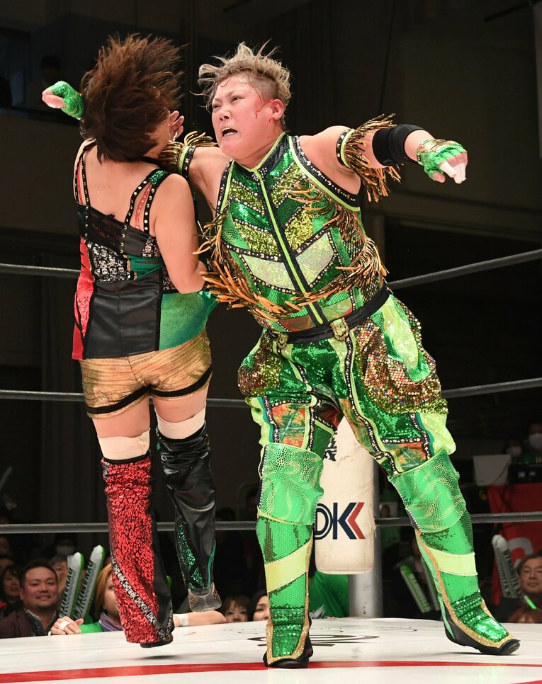 2016年の引退試合。この日まで、ダイナマイト関西は左肺の半分を摘出した状態で闘い続けた　©東京スポーツ新聞社