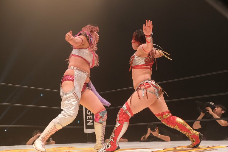 マリーゴールドの人気女子レスラー・後藤智香　©Norihiro Hashimoto