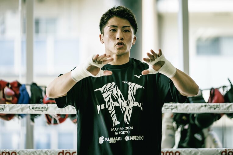 井上尚弥 公開練習　©︎Kiichi Matsumoto