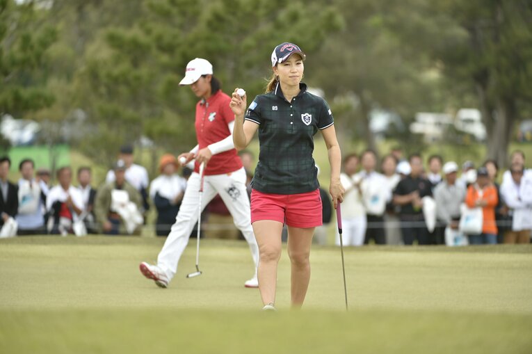 上田桃子（2019年ダイキン・オーキッドレディスゴルフトーナメント）　©︎Takuya Sugiyama