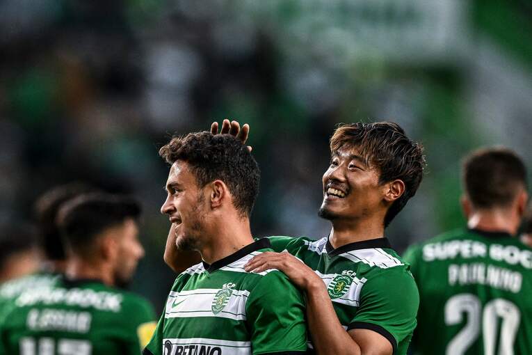 今夏、ポルトガルの名門・スポルティングへステップアップを果たした　©AFLO