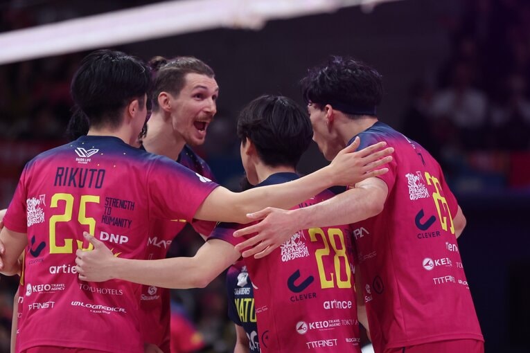 集客面など創意工夫を凝らした取り組みが話題を集めている東京グレートベアーズ　©︎SV.LEAGUE